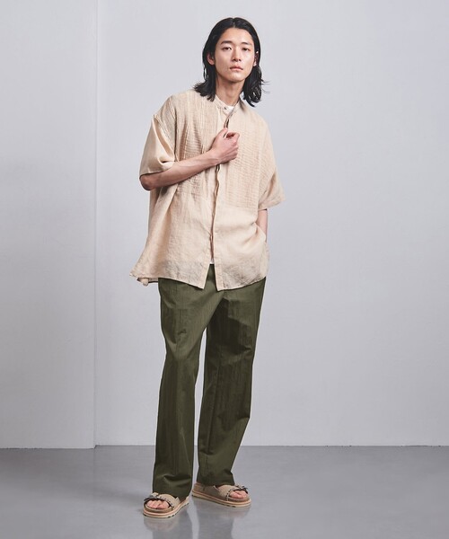 UNITED ARROWS(ユナイテッドアローズ)の「コットンナイロン ミリタリー トラウザーズ(その他パンツ・メンズ・オリーブ/ネイビー・S/M/L/XL)」の6枚目の写真