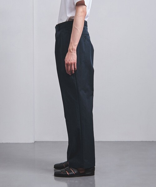 UNITED ARROWS(ユナイテッドアローズ)の「コットンナイロン ミリタリー トラウザーズ(その他パンツ・メンズ・オリーブ/ネイビー・S/M/L/XL)」の8枚目の写真