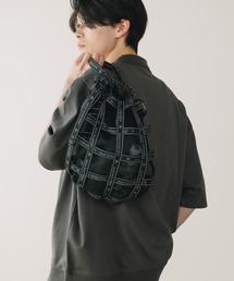 and wander/アンドワンダー JQ tape bag ショルダーバッグ