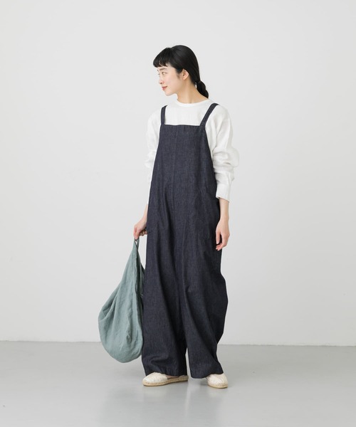 かぐれ（カグレ）の「デニムイージーサロペット（デニムパンツ）」 - WEAR