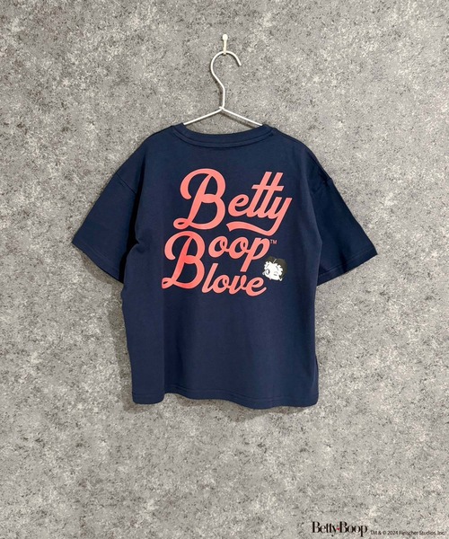 BETTY BOOP べティブ－プ オーバーサイズ 半袖Tシャツ（Tシャツ 