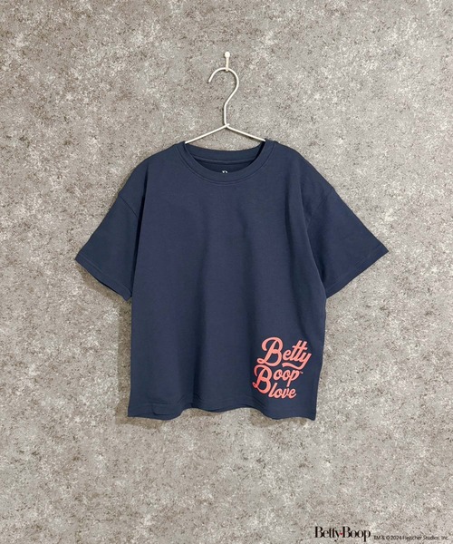 BETTY BOOP べティブ－プ オーバーサイズ 半袖Tシャツ（Tシャツ 