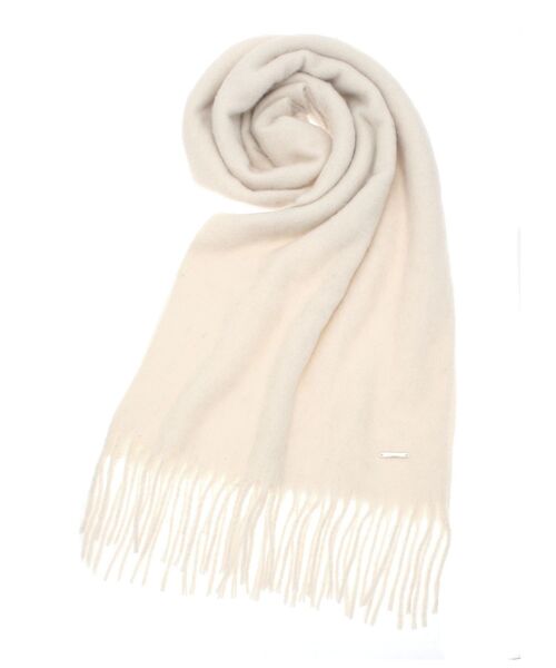 MERCURYDUO（マーキュリーデュオ）の「メタルプレートロングストール（ストール/ショール・レディース・ブラウン/レッド/アイボリー・FREE）」の2枚目の写真