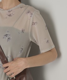 paravion | シアー花柄半袖トップス(その他トップス)