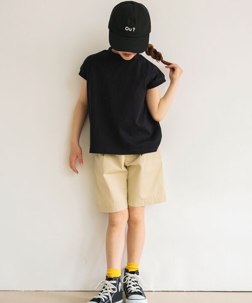 EDWIN(エドウィン)の「【Ou? by EDWIN】タックハーフパンツ(その他パンツ・キッズ・ベージュ/ネイビー・90/150/120/130/140/110/100)」の10枚目の写真