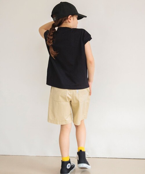 EDWIN(エドウィン)の「【Ou? by EDWIN】タックハーフパンツ(その他パンツ・キッズ・ベージュ/ネイビー・90/150/120/130/140/110/100)」の11枚目の写真