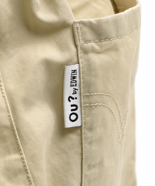 EDWIN(エドウィン)の「【Ou? by EDWIN】タックハーフパンツ(その他パンツ・キッズ・ベージュ/ネイビー・90/150/120/130/140/110/100)」の18枚目の写真