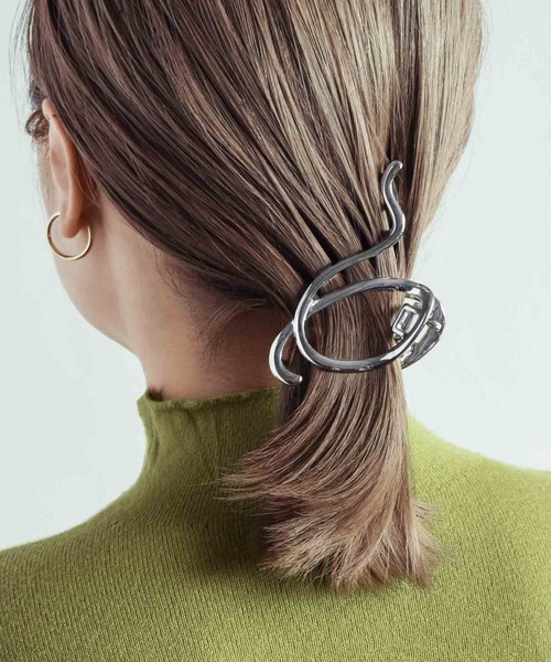バレッタ/ヘアクリップ（シルバー系）一覧 - WEAR