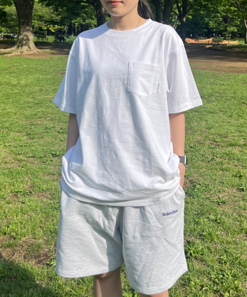 BROKEN BASE(ブロークンベース)の「heavy weight pocket Tee(Tシャツ/カットソー・メンズ・ネイビー/オフホワイト/ブラック・MEDIUM/LARGE)」の16枚目の写真