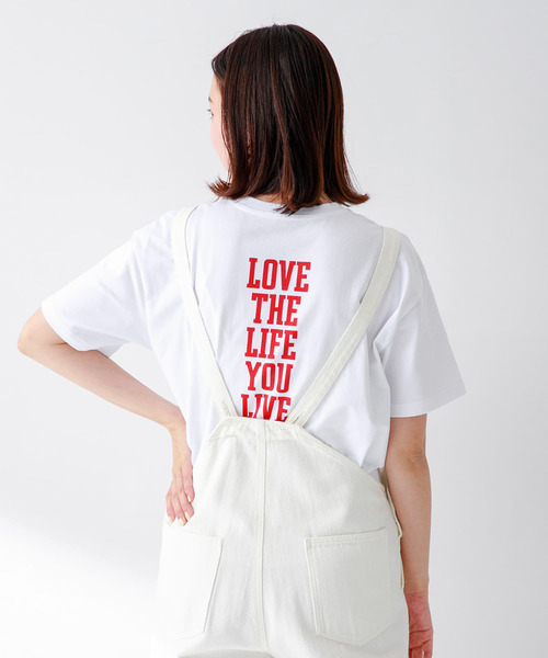 SHELTECH(シェルテック)の「『別注』SHELTECH×Sonny Label プリントロゴTシャツ(Tシャツ/カットソー・レディース・グレー/オフホワイト/ネイビー・FREE)」の5枚目の写真