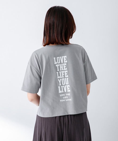 SHELTECH(シェルテック)の「『別注』SHELTECH×Sonny Label プリントロゴTシャツ(Tシャツ/カットソー・レディース・グレー/オフホワイト/ネイビー・FREE)」の11枚目の写真