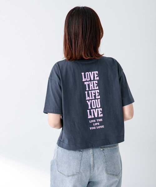 SHELTECH(シェルテック)の「『別注』SHELTECH×Sonny Label プリントロゴTシャツ(Tシャツ/カットソー・レディース・グレー/オフホワイト/ネイビー・FREE)」の17枚目の写真