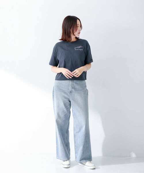 SHELTECH(シェルテック)の「『別注』SHELTECH×Sonny Label プリントロゴTシャツ(Tシャツ/カットソー・レディース・グレー/オフホワイト/ネイビー・FREE)」の18枚目の写真