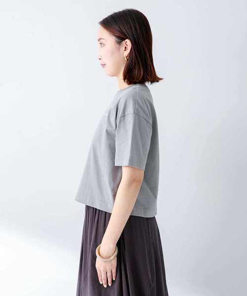 SHELTECH(シェルテック)の「『別注』SHELTECH×Sonny Label プリントロゴTシャツ(Tシャツ/カットソー・レディース・グレー/オフホワイト/ネイビー・FREE)」の22枚目の写真