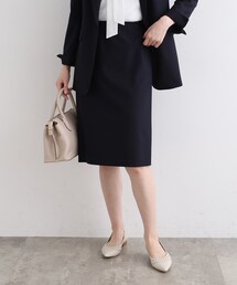 大きいサイズ【タグ付き 新品•未使用品】インディヴィ スカート