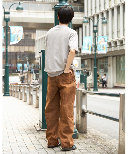 3.3 Field Trip （3.3フィールドトリップ）の「3.3 Field Trip／カラーニットT（Tシャツ/カットソー・メンズ・グレー/ブラック・FREE）」の15枚目の写真