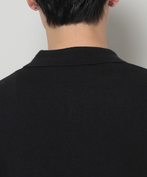 3.3 Field Trip （3.3フィールドトリップ）の「3.3 Field Trip／カラーニットT（Tシャツ/カットソー・メンズ・グレー/ブラック・FREE）」の22枚目の写真