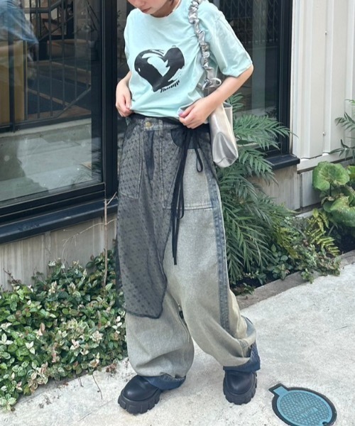 nemne store(ネンネストア)の「《低身長サイズあり》ヴィンテージ風プリントアソートTシャツ(Tシャツ/カットソー・レディース・ホワイト系その他/ネイビー/ライトブルー/オフホワイト/ブルー/ホワイト系その他2・SMALL/MEDIUM)」の4枚目の写真