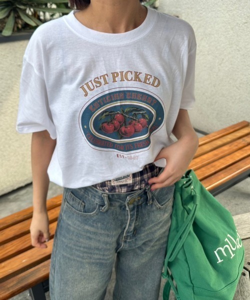 nemne store(ネンネストア)の「《低身長サイズあり》ヴィンテージ風プリントアソートTシャツ(Tシャツ/カットソー・レディース・ホワイト系その他/ネイビー/ライトブルー/オフホワイト/ブルー/ホワイト系その他2・SMALL/MEDIUM)」の12枚目の写真