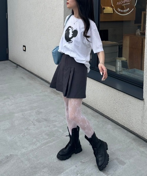 nemne store(ネンネストア)の「《低身長サイズあり》ヴィンテージ風プリントアソートTシャツ(Tシャツ/カットソー・レディース・ホワイト系その他/ネイビー/ライトブルー/オフホワイト/ブルー/ホワイト系その他2・SMALL/MEDIUM)」の17枚目の写真