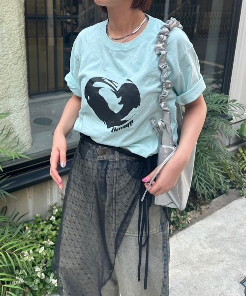 nemne store(ネンネストア)の「《低身長サイズあり》ヴィンテージ風プリントアソートTシャツ(Tシャツ/カットソー・レディース・ホワイト系その他/ネイビー/ライトブルー/オフホワイト/ブルー/ホワイト系その他2・SMALL/MEDIUM)」の20枚目の写真