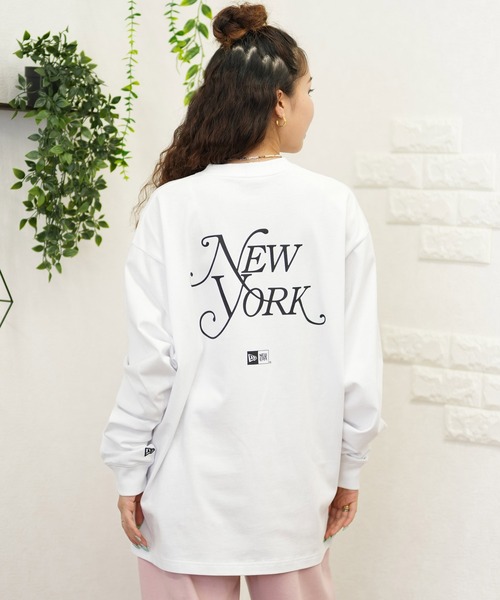 NEW ERA/ニューエラ ロンT バックプリント 14350606/14350607（Tシャツ/カットソー）｜NEW ERA（ニューエラ）