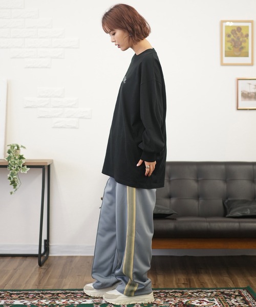 NEW ERA(ニューエラ)の「NEW ERA/ニューエラ ロンT バックプリント 14350606/14350607(Tシャツ/カットソー・レディース・ホワイト/ブラック・S/M)」の13枚目の写真