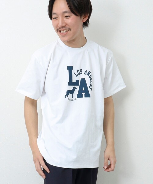 NOLLEY’S(ノーリーズ)の「水陸両用ラッシュプリントTシャツ(Tシャツ/カットソー・メンズ・ホワイト/キナリ/ブラック/オフホワイト・M/L)」の8枚目の写真