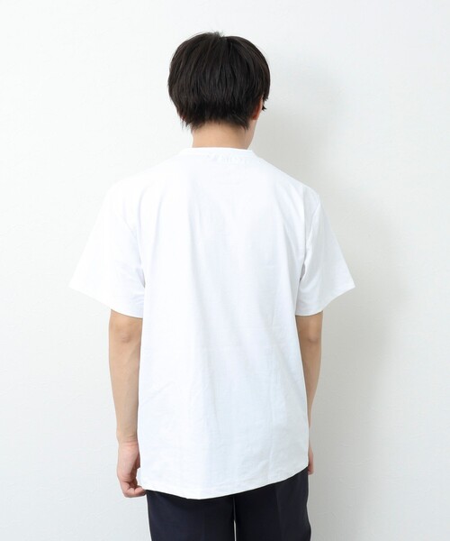 NOLLEY’S(ノーリーズ)の「水陸両用ラッシュプリントTシャツ(Tシャツ/カットソー・メンズ・ホワイト/キナリ/ブラック/オフホワイト・M/L)」の11枚目の写真