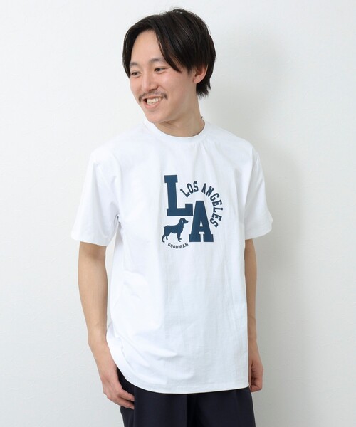 NOLLEY’S(ノーリーズ)の「水陸両用ラッシュプリントTシャツ(Tシャツ/カットソー・メンズ・ホワイト/キナリ/ブラック/オフホワイト・M/L)」の12枚目の写真