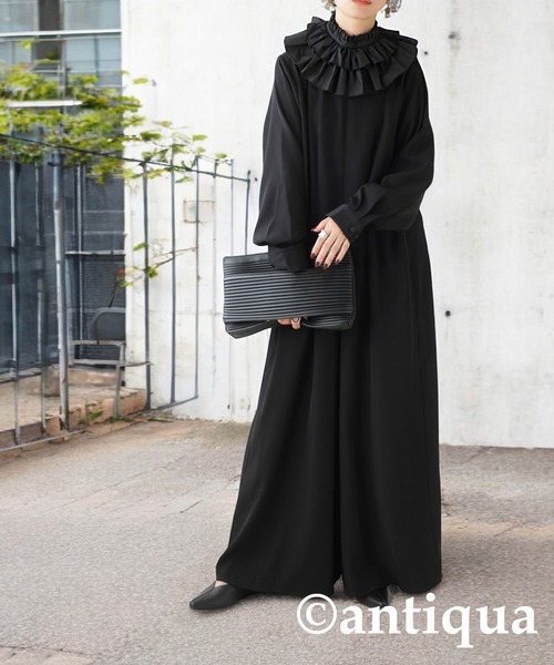 antiqua(アンティカ)の「2wayティアード付け襟(付け襟・キッズ・ホワイト/ブラック・FREE)」の22枚目の写真