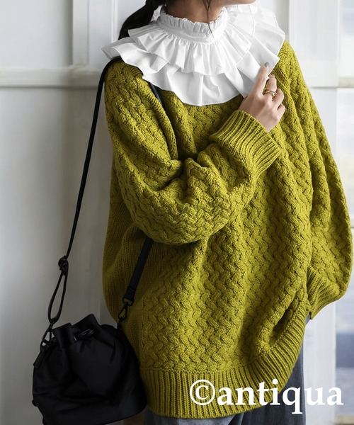 antiqua(アンティカ)の「2wayティアード付け襟(付け襟・キッズ・ホワイト/ブラック・FREE)」の15枚目の写真