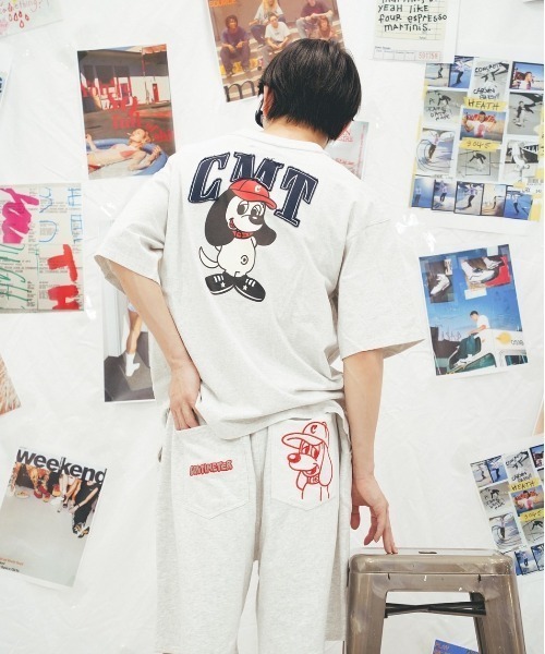 Arch logo ruler tee（Tシャツ/カットソー）｜centimeter