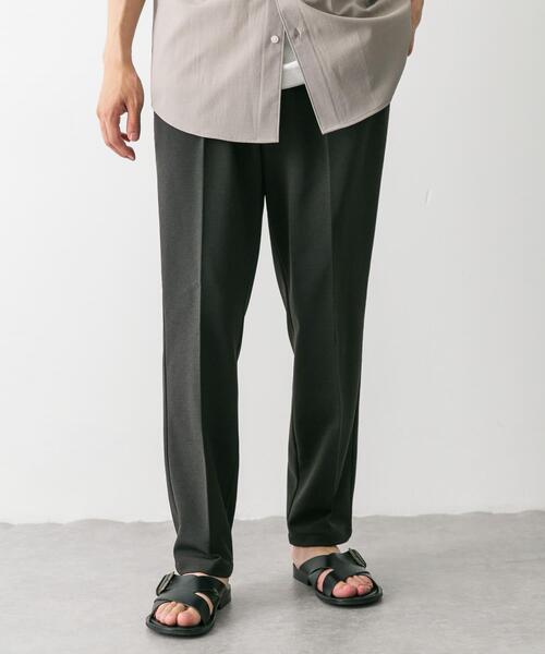 URBAN RESEARCH DOORS（アーバンリサーチドアーズ）の「クイックドライ鹿の子イージートラウザー（その他パンツ・メンズ・ネイビー/チャコールグレー・LARGE/MEDIUM）」の2枚目の写真