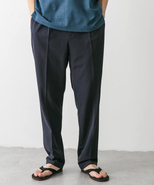 URBAN RESEARCH DOORS（アーバンリサーチドアーズ）の「クイックドライ鹿の子イージートラウザー（その他パンツ・メンズ・ネイビー/チャコールグレー・LARGE/MEDIUM）」の16枚目の写真