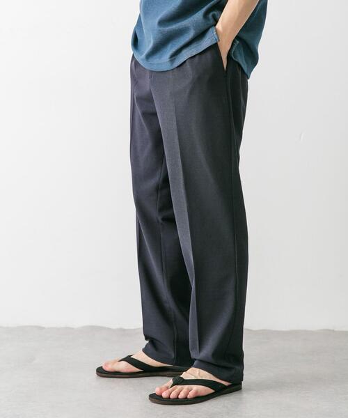 URBAN RESEARCH DOORS（アーバンリサーチドアーズ）の「クイックドライ鹿の子イージートラウザー（その他パンツ・メンズ・ネイビー/チャコールグレー・LARGE/MEDIUM）」の18枚目の写真