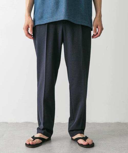 URBAN RESEARCH DOORS（アーバンリサーチドアーズ）の「クイックドライ鹿の子イージートラウザー（その他パンツ・メンズ・ネイビー/チャコールグレー・LARGE/MEDIUM）」の21枚目の写真