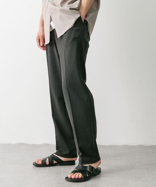 URBAN RESEARCH DOORS（アーバンリサーチドアーズ）の「クイックドライ鹿の子イージートラウザー（その他パンツ・メンズ・ネイビー/チャコールグレー・LARGE/MEDIUM）」の8枚目の写真