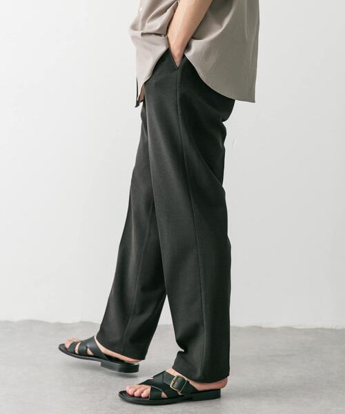 URBAN RESEARCH DOORS（アーバンリサーチドアーズ）の「クイックドライ鹿の子イージートラウザー（その他パンツ・メンズ・ネイビー/チャコールグレー・LARGE/MEDIUM）」の9枚目の写真