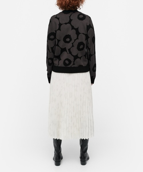 marimekko（マリメッコ）の「Unikko / knits ii（カーディガン/ボレロ・レディース・ブラック・X-SMALL/SMALL/MEDIUM/LARGE）」の2枚目の写真