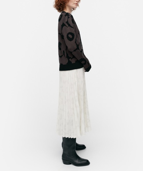 marimekko（マリメッコ）の「Unikko / knits ii（カーディガン/ボレロ・レディース・ブラック・X-SMALL/SMALL/MEDIUM/LARGE）」の3枚目の写真