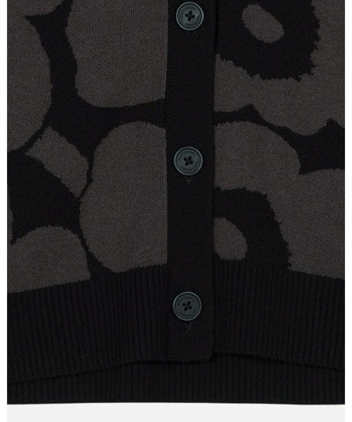 marimekko（マリメッコ）の「Unikko / knits ii（カーディガン/ボレロ・レディース・ブラック・X-SMALL/SMALL/MEDIUM/LARGE）」の7枚目の写真