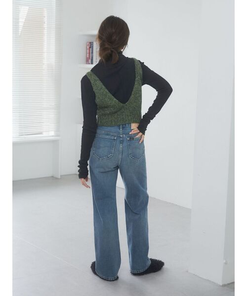 Ungrid（アングリッド）の「スパンコールデザインニットビスチェ