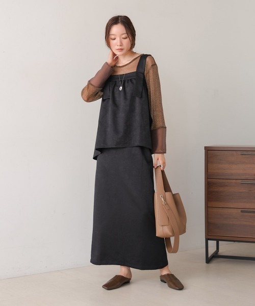 Bab（バブ）の「ポーチ付きワンハンドルショルダーバッグBAG（ショルダーバッグ・レディース・ベージュ/モカ/ブラック・ONESIZE）」の16枚目の写真