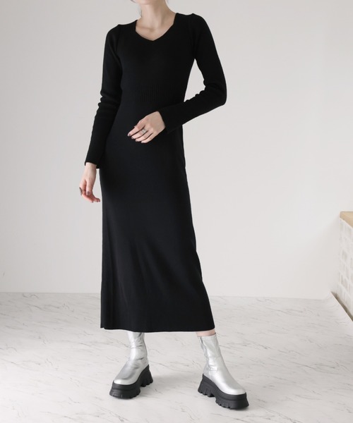 VIVIAN(ヴィヴィアン)の「極盛り厚底トラックソールストレッチショートブーツ(ブーツ・レディース・ブラック/シルバー・S/M/L)」の12枚目の写真