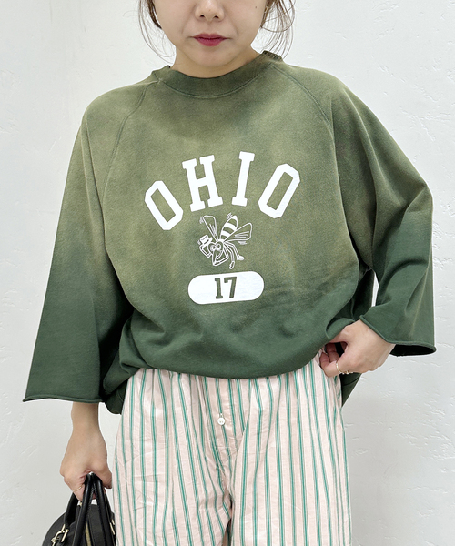 U by SPICK&SPAN（ユーバイスピックアンドスパン）の「【SCREEN STARS/スクリーンスターズ】 20/ソウテンジク ビッグプルオーバー（Tシャツ/カットソー・レディース・サックスブルー/ネイビー/グリーン/ライトグレー/ブラック系その他・FREE）」の19枚目の写真