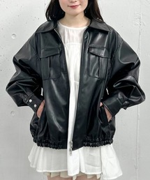 archives | フェイクレザーミドルブルゾン(ブルゾン)