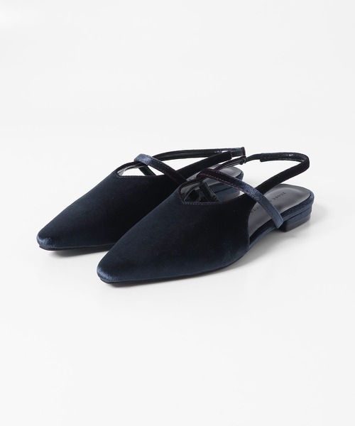 SENSE OF PLACE by URBAN RESEARCH(センスオブプレイスバイアーバンリサーチ)の「ベロアポインテッドシューズ(パンプス・レディース・ライトピンク/グレー/ネイビー・SMALL/MEDIUM/LARGE)」の13枚目の写真