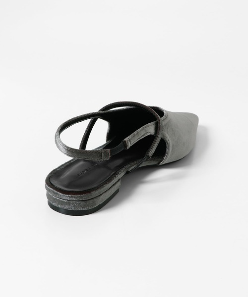 SENSE OF PLACE by URBAN RESEARCH(センスオブプレイスバイアーバンリサーチ)の「ベロアポインテッドシューズ(パンプス・レディース・ライトピンク/グレー/ネイビー・SMALL/MEDIUM/LARGE)」の16枚目の写真