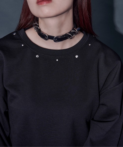 Ellno Loset（エルノロゼット）の「バックルベルトチョーカー（チョーカー・メンズ・A/B・FREE）」の6枚目の写真